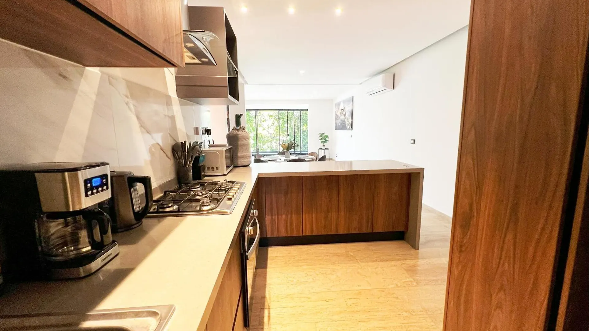Modern Apartment With Private Terrace And Golf Course View, Free Parking In 普托阿范特拉斯 墨西哥